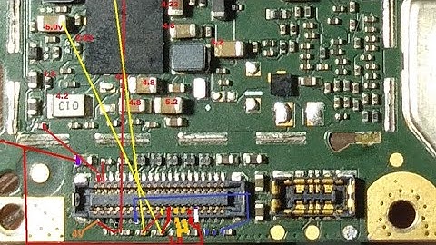 Xiaomi Redmi 5 Display & Light Grafic And Touch Track Jumper/Xiaomi Redmi 5 Display light Grafic