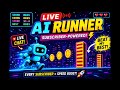LIVE AI RUNNER 🤖🔥 | Subscriber-Powered Endless Runner Game
