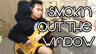 BRUNO MARS, ANDERSON .PAAK, SILK SONIC - SMOKIN OUT THE WINDOW (BASS COVER)