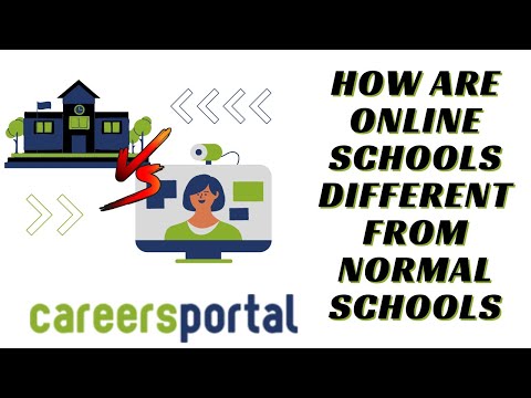 How Are Online School Different To Normal Schools? | Careers Portal