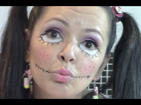 Doce Pimentiinha: Happy Halloween: Make de Boneca