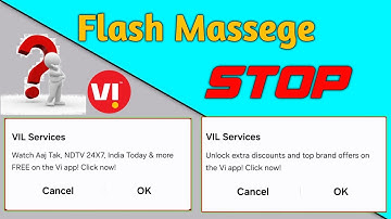 How to Stop Vi Menu alert • Flash message | How do I stop VI Menu notifications • Popup message off