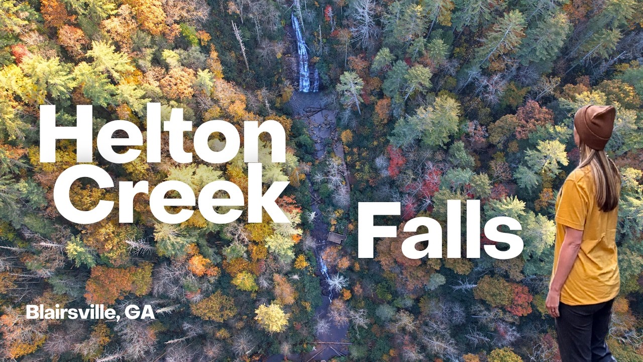 🌲 Helton Creek Falls Hike | Easy Waterfall Trail in North Georgia Mountains 💦
