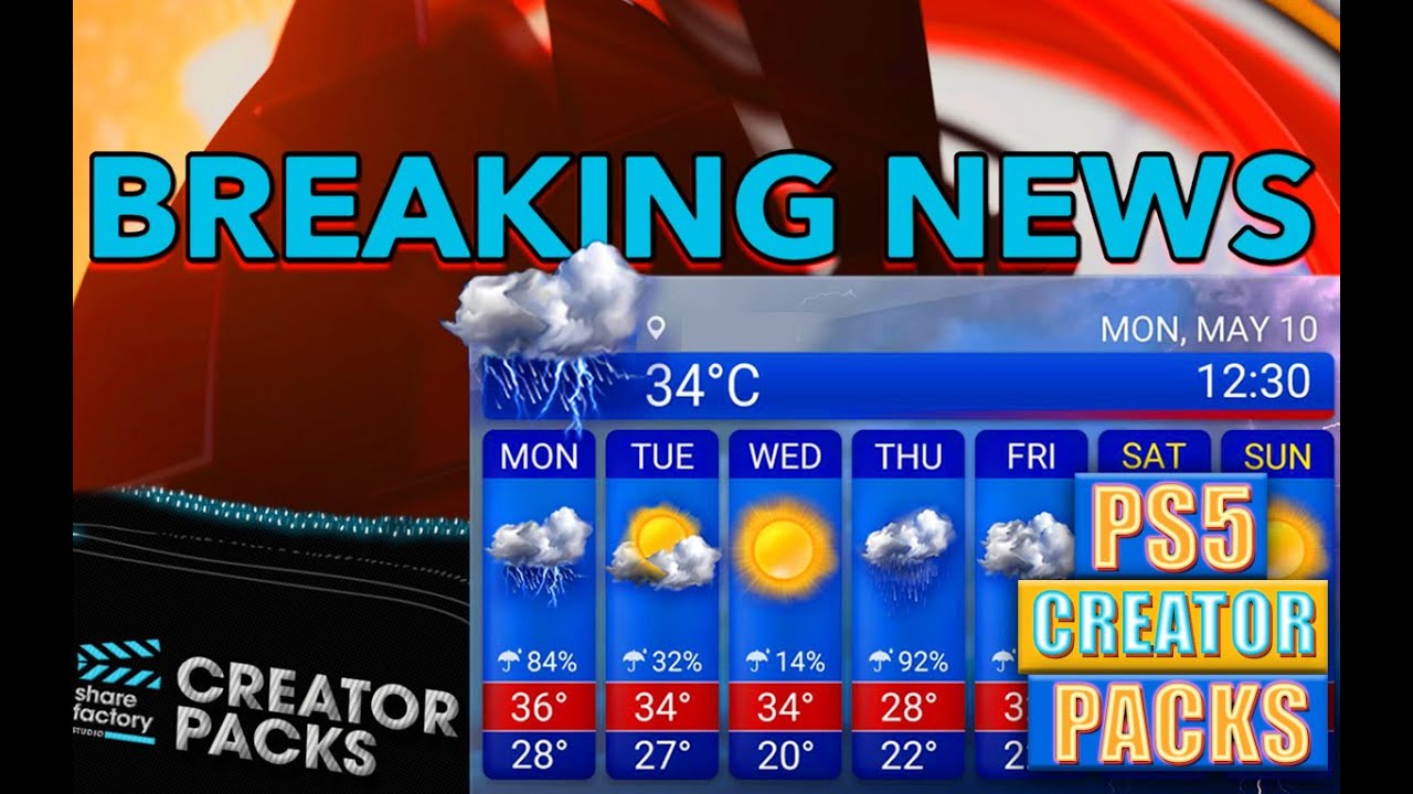 Share Factory Studio Breaking News Creator Pack PS5 Full Detail