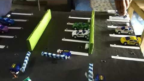 Smart Car Parking System Using Arduino, IR Sensors, ServoMotor, character LCD