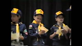 June 1992   Jesse's cub scout awards