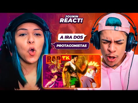 Rap: A Ira dos Protagonistas // FT. Daarui e Enygma // TK RAPS | [React Rap Nerd] 🔥