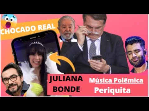 Juliana Bonde na música ‘p7riquita’ cita: Lula, Bolsonaro, Boninho, Gusttavo Lima; Veja vídeo