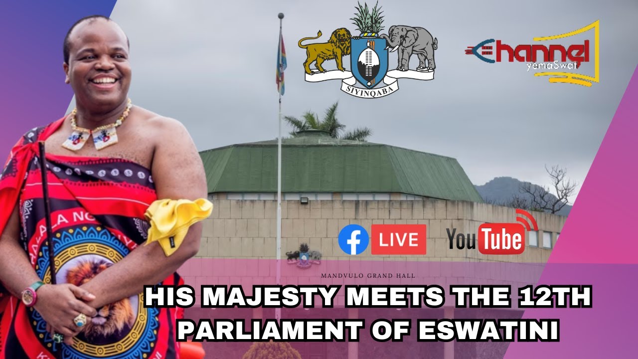 The 12th Parliament Of The Kingdom Of Eswatini Courtesy Call On His Majesty King Mswati III