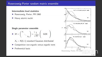 Wouter Buijsman: Circular Rosenzweig-Porter random matrix ensemble