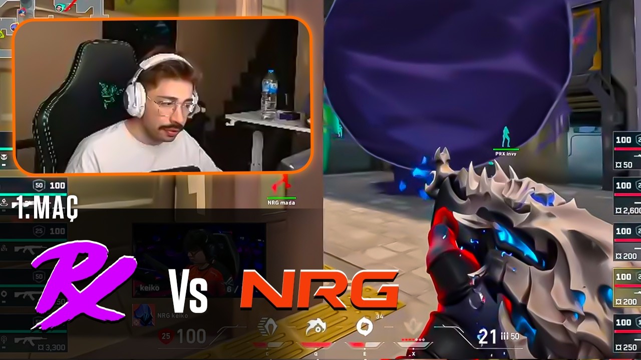 COMBATRY GÖZÜNDEN PRX VS NRG 1.MAÇ | Masters Santiago 2026 | (Paper Rex vs NRG)