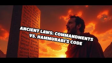 Ancient Laws: Commandments vs. Hammurabi’s Code