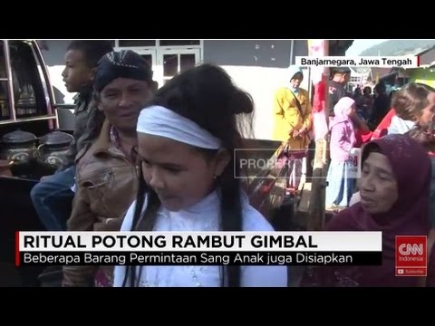 Melihat Ritual Potong Rambut  Gimbal  di Dieng YouTube