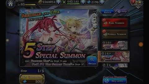 Alchemist Code Summons - Part 13: Shekinah and Cita