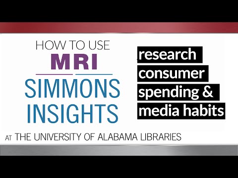 How to use Simmons Insights