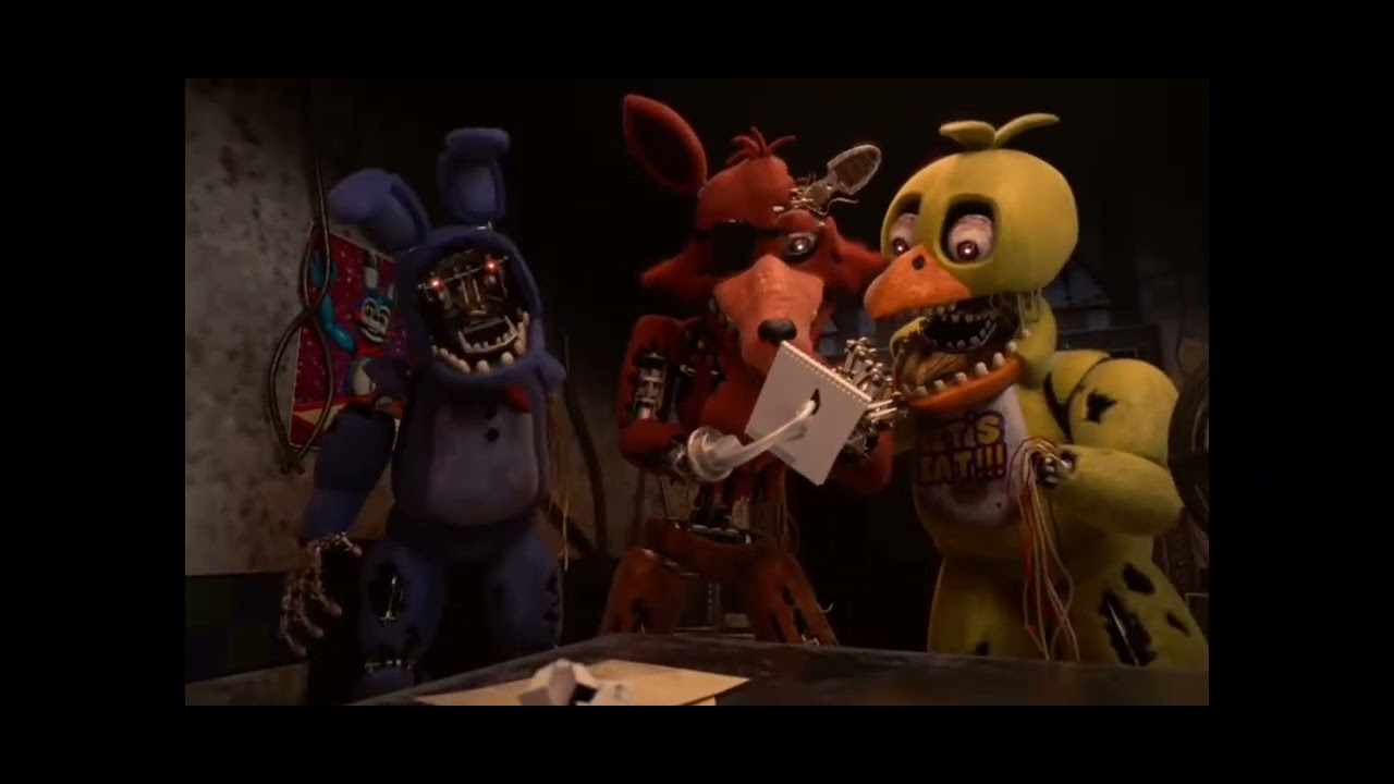 FNAF 2 Withereds Get Quirky Animation