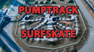 Surfskate on a Pumptrack why its better than Longboarding