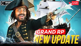 Gold Mining & Cops Trolling | Pirates Update in Grand RP | GTA5 RP | Sahara YT