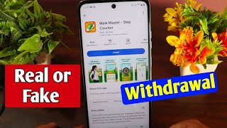 Walk Master Step Counter app real or fake screenshot 1
