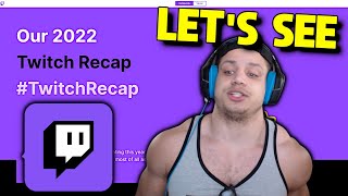 Tyler1 reacts to his Twitch Recap 2022