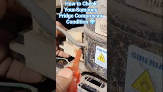 How to Check Your Samsung Fridge Compressor Condition 🧊 | Easy DIY Diagnosis