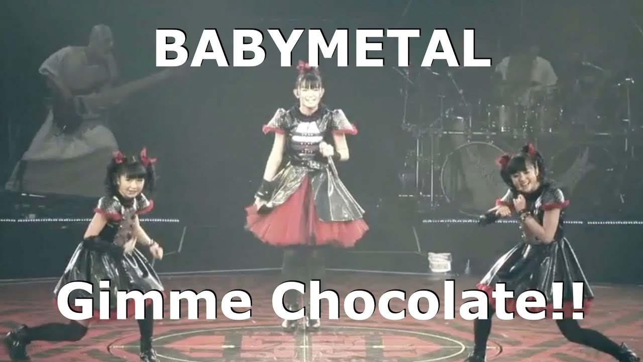 BABYMETAL Gimme Chocolate Live at Budokan Red Night 2014 YouTube