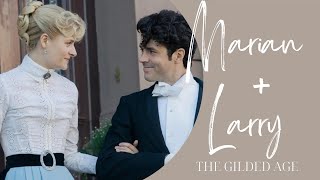 Friends to Lovers: Marian Brook and Larry Russell (The Gilded Age S1 & S2)