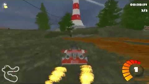 SuperTuxKart 0.9.3: Around the Lighthouse - 01:02.957