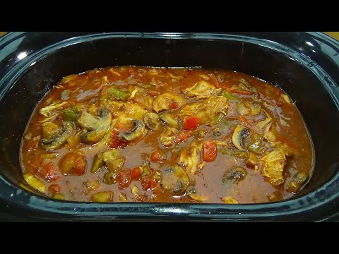 Slow Cooker Chicken Cacciatore