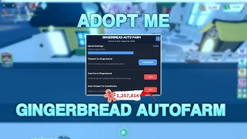 [NEW] ADOPT ME GINGERBREAD AUTOFARM SCRIPT|AUTO GROW PETS&FARM CASH|PASTEBIN ANDROID AND PC