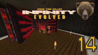 Minecraft: FTB Infinity Evolved EP 14 - LASER ROOM!!!