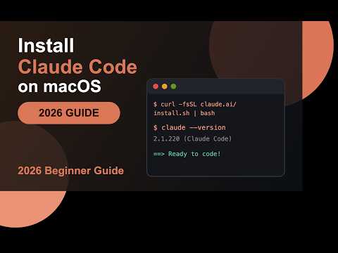 How to Install Claude Code CLI on macOS (2026 Guide)