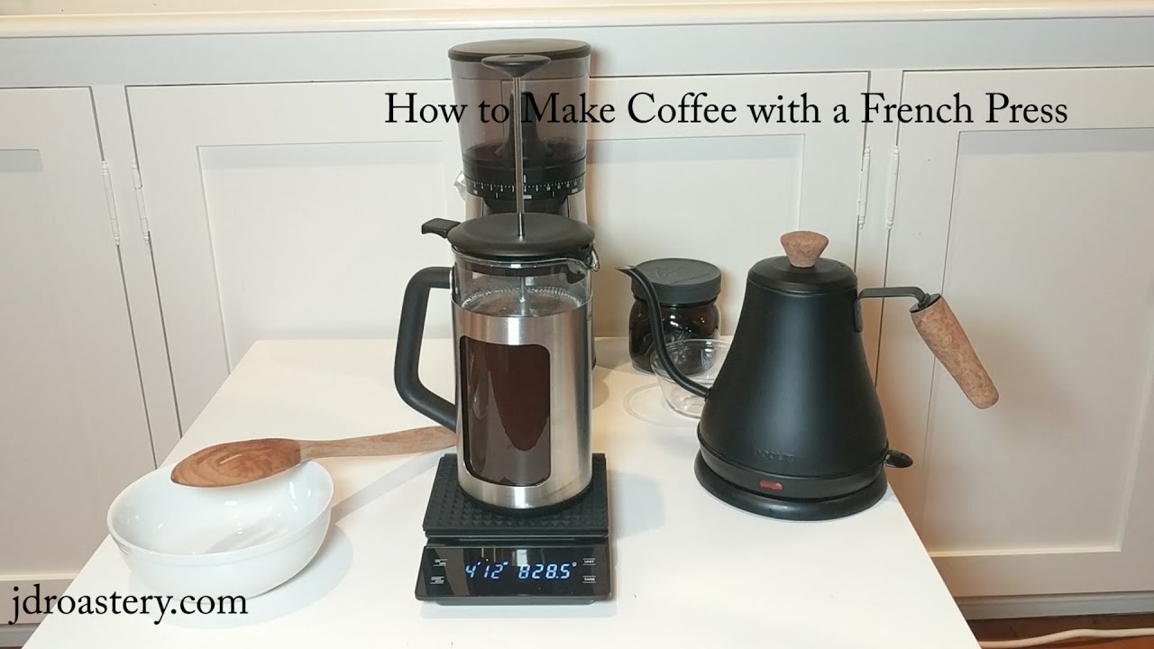 How to Make [NonMuddy] Coffee with a French Press & Easy Clean Up