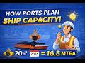 How to Calculate Berth Capacity? (Step-by-Step) | NICMAR Port Planning Numerical