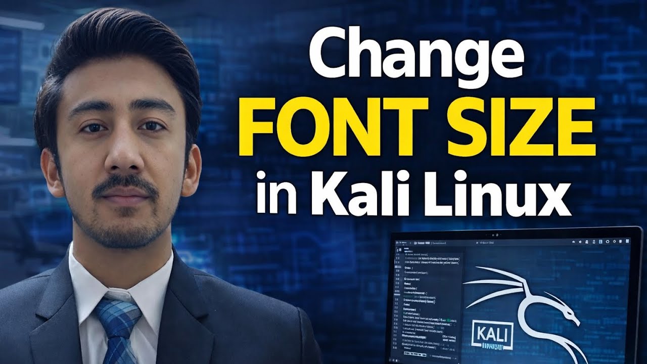 Change Font Size in Kali Linux in 90 Seconds | Quick & Easy Method ...