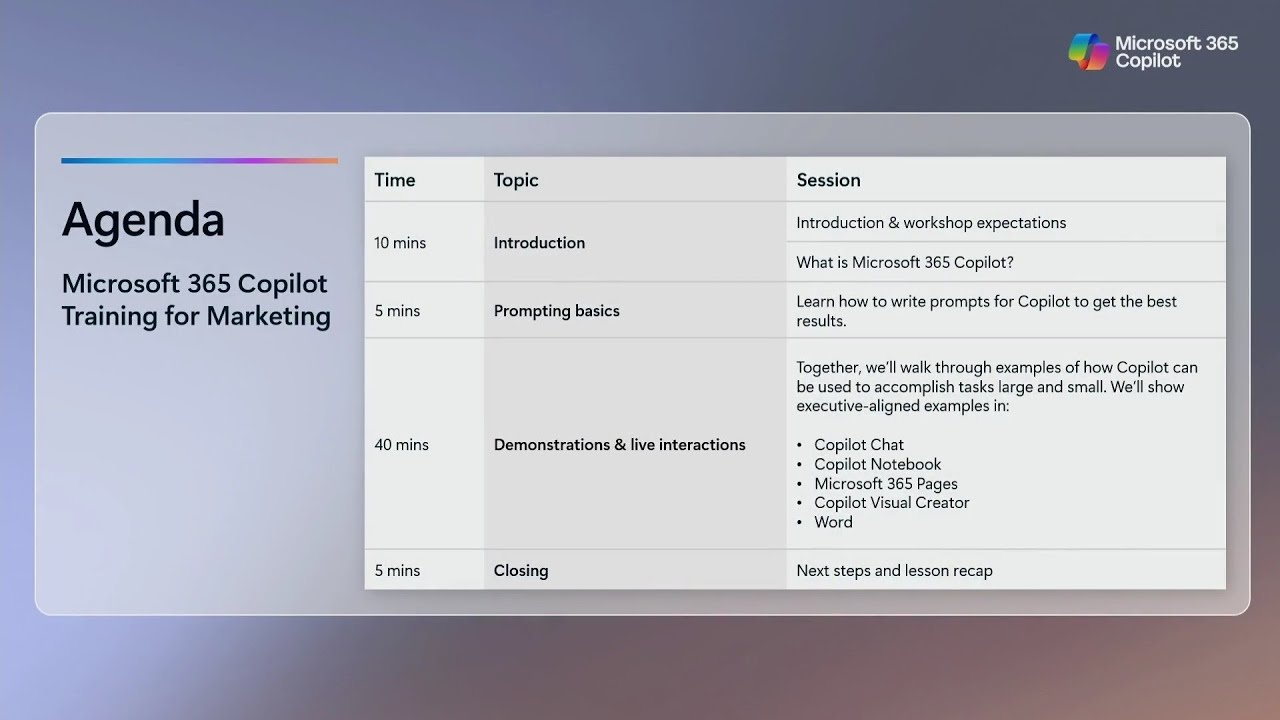 Microsoft 365 Copilot Training for Marketing - YouTube