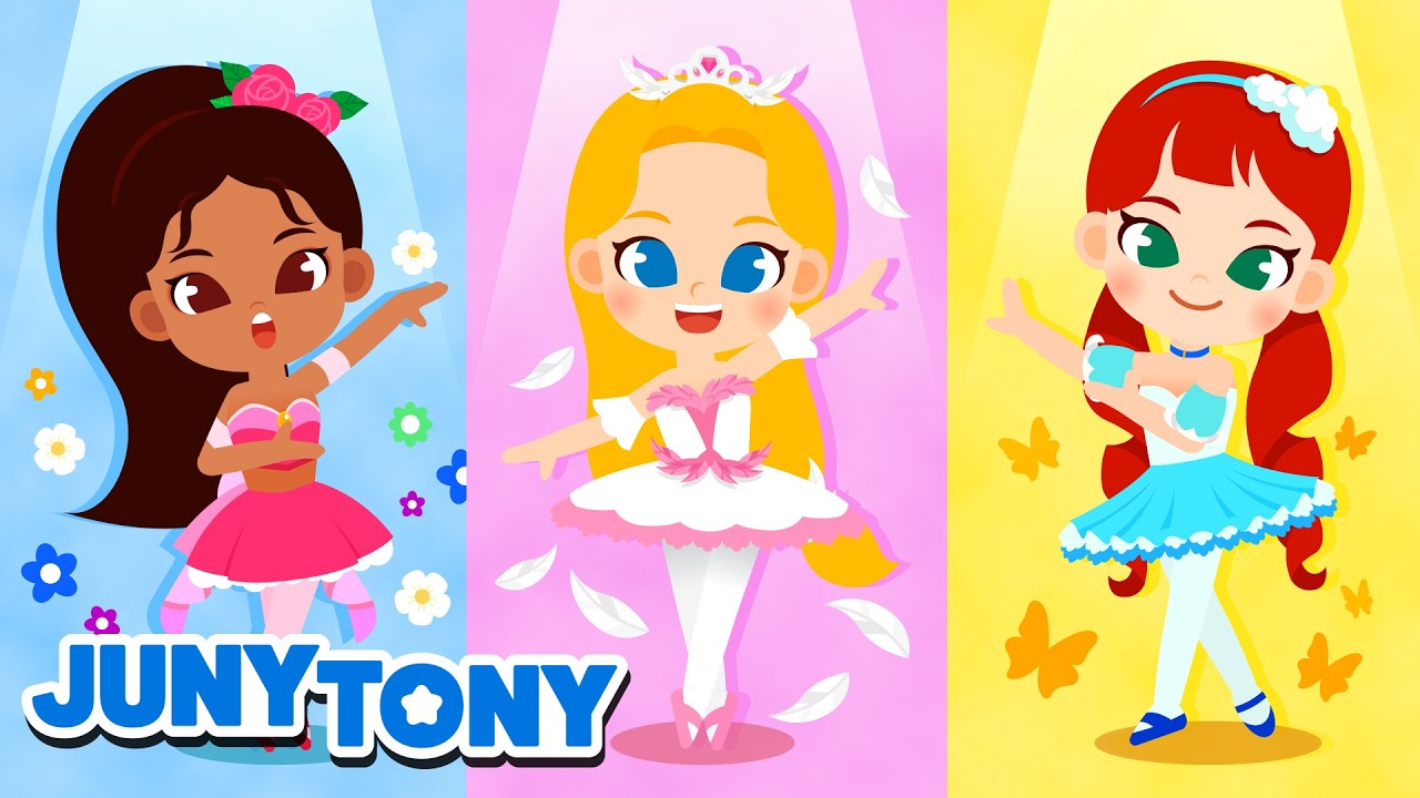 Petualangan Putri Balerina Lucu 💗🩰｜Jadi Makeup Artist Putri Duyung! ✨｜JunyTony Bahasa Indonesia