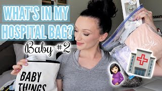 WHAT'S IN MY HOSPITAL BAG! | SECOND TIME MOM 2020 | Ciera Sideri