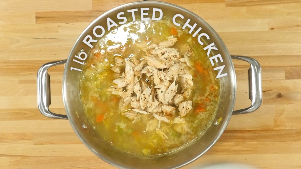 "Flu Fighter" Chicken Noodle Soup YouTube