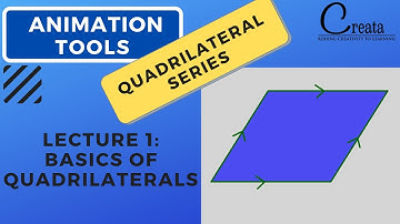 QUADRILATERAL SERIES | Lecture 1: Introduction to Quadrilaterals | GEOMETRY | CREATA CLASSES