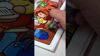 First Date in the Coffee Shop Ghost Date Cozy Life Coloring Book by Jade Summer