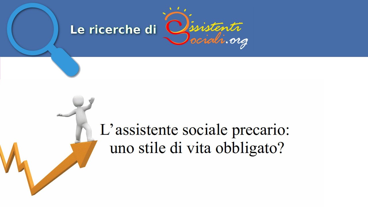 L'assistente sociale precario: uno stile di vita obbligato?