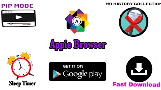 Appie Browser || Play YouTube Videos in Floating mode ! screenshot 1