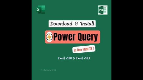 Power Query downloaden | Power Query installeren | Excel 2010 | Excel 2013 #shorts #shortsfeed #s...