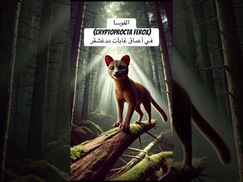 الفوسا المفترس الخفي في براري مدغشقر