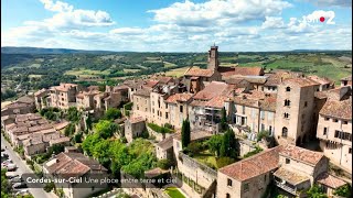 Reportage de France 2 à Cordes sur Ciel - Cordes sur Ciel