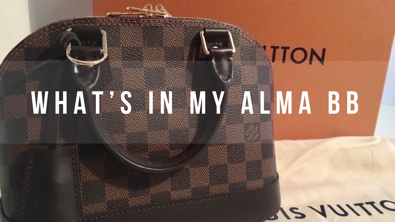 WHAT'S IN MY BAG?, Louis Vuitton Alma PM