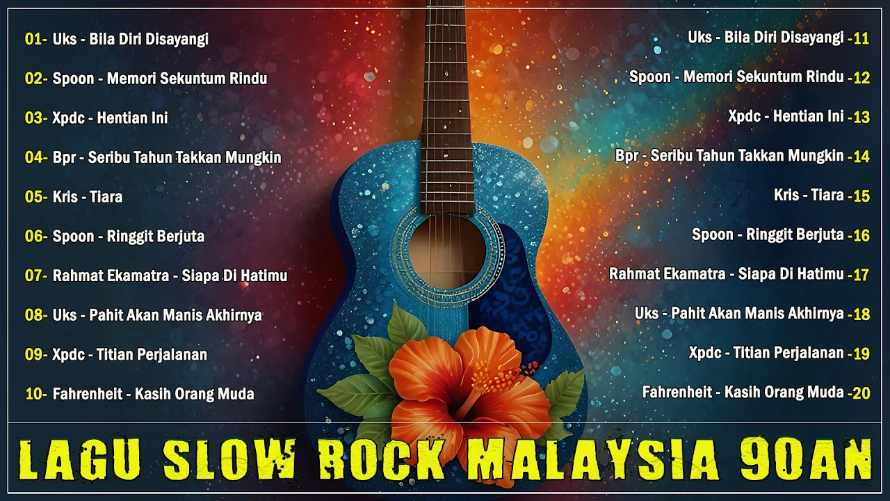Koleksi Terindah Slow Rock Malaysia 90an 💛 Nostalgia Tak Terlupakan