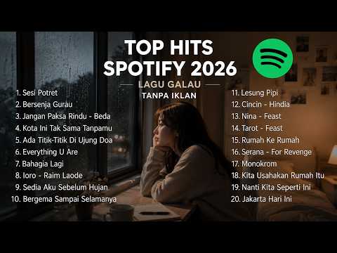 Playlist Lagu Galau Terbaru 2026 😭 Top Hits Spotify Paling Candu Bikin Nangis