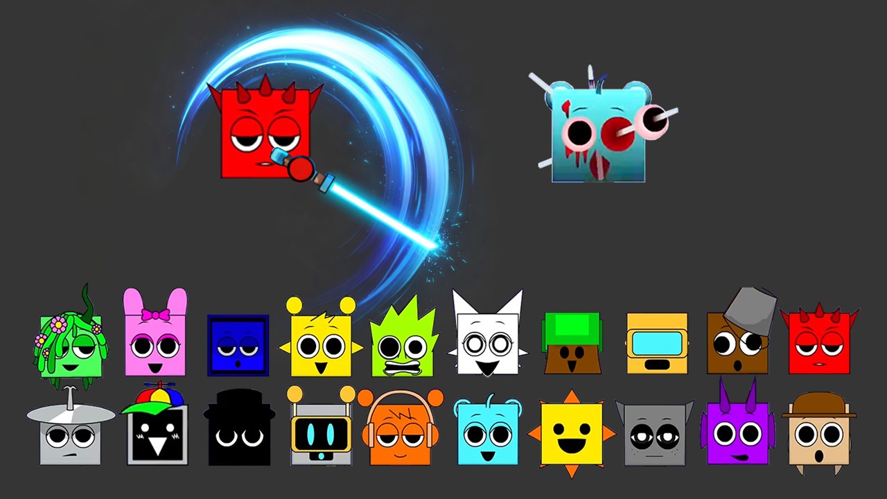 Sprunki Battle - One Sword, One Ultimate Champion!